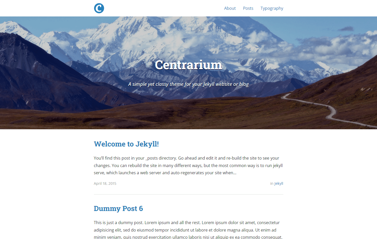 Screenshot Centrarium