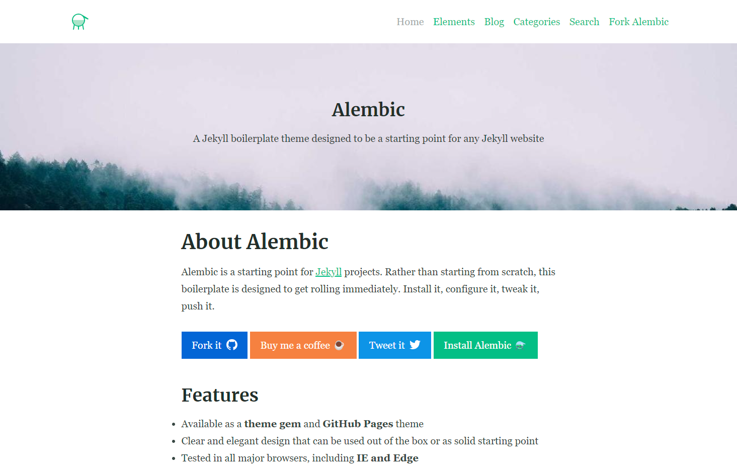 Screenshot Alembic