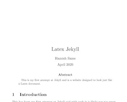 Latex Jekyll thumbnail