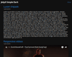 Jekyll Simple dark thumbnail