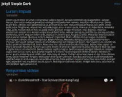 Jekyll Simple dark thumbnail